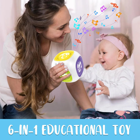 Learning Activity Cube 6-in-1 Sound & Fun Exploration Toy