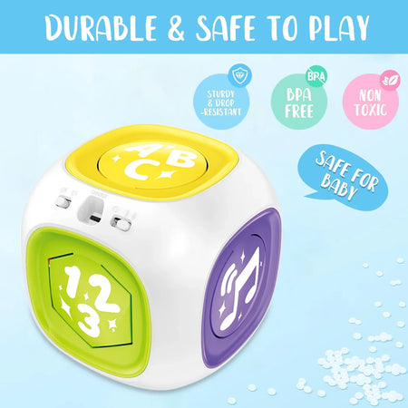 Learning Activity Cube 6-in-1 Sound & Fun Exploration Toy