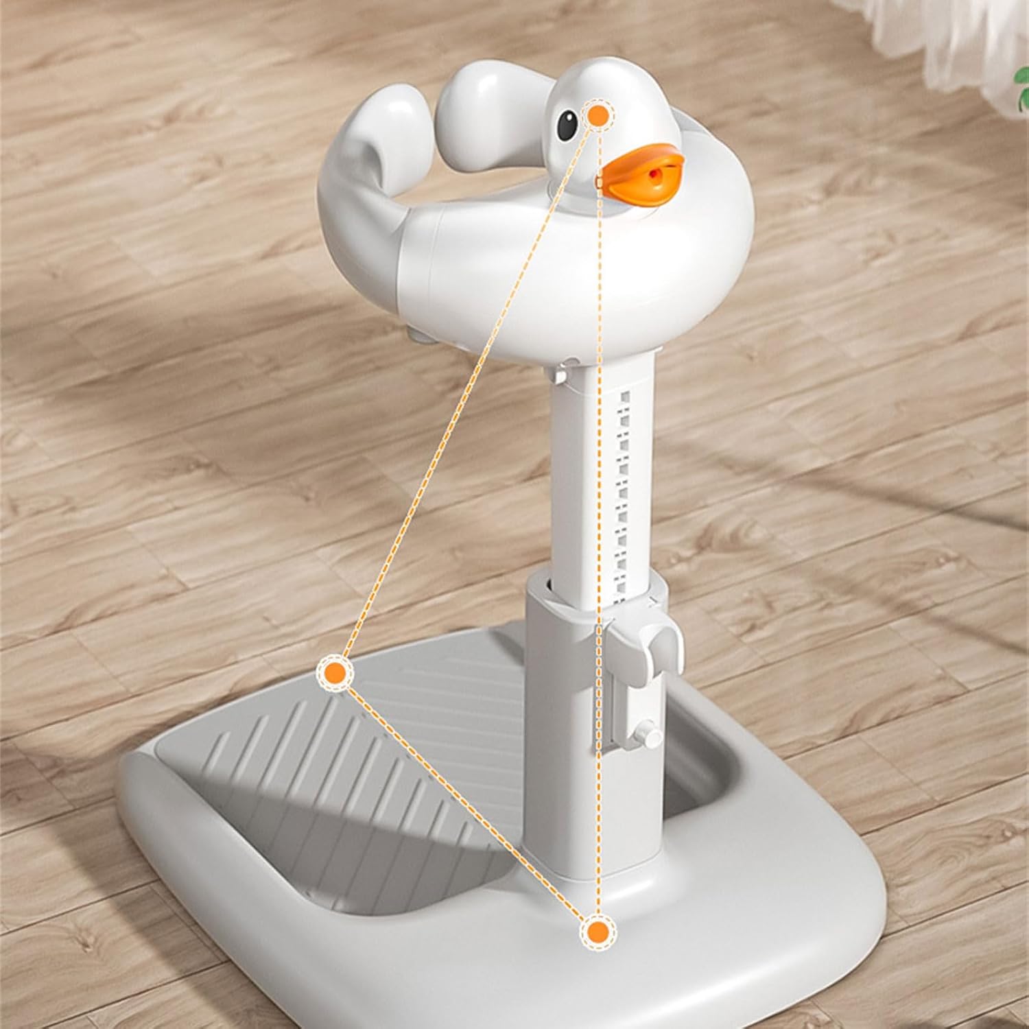 Lovely Duck Bathing Station Helper for Safe Toddler Shower