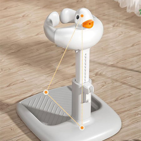 Lovely Duck Bathing Station Helper for Safe Toddler Shower