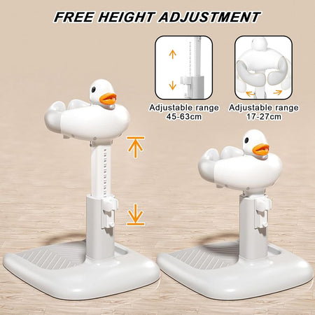 Lovely Duck Bathing Station Helper for Safe Toddler Shower