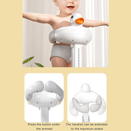 Lovely Duck Bathing Station Helper for Safe Toddler Shower