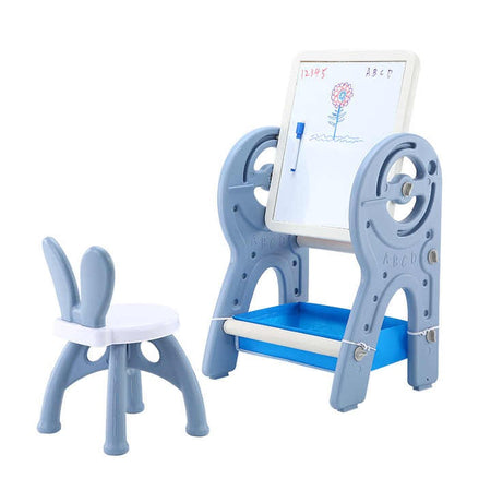 Infantes Kids Multipurpose Easel Chair Set Blue