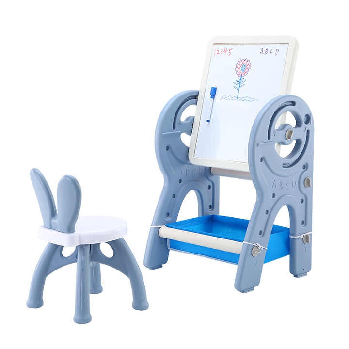 Infantes Kids Multipurpose Easel Chair Set Blue