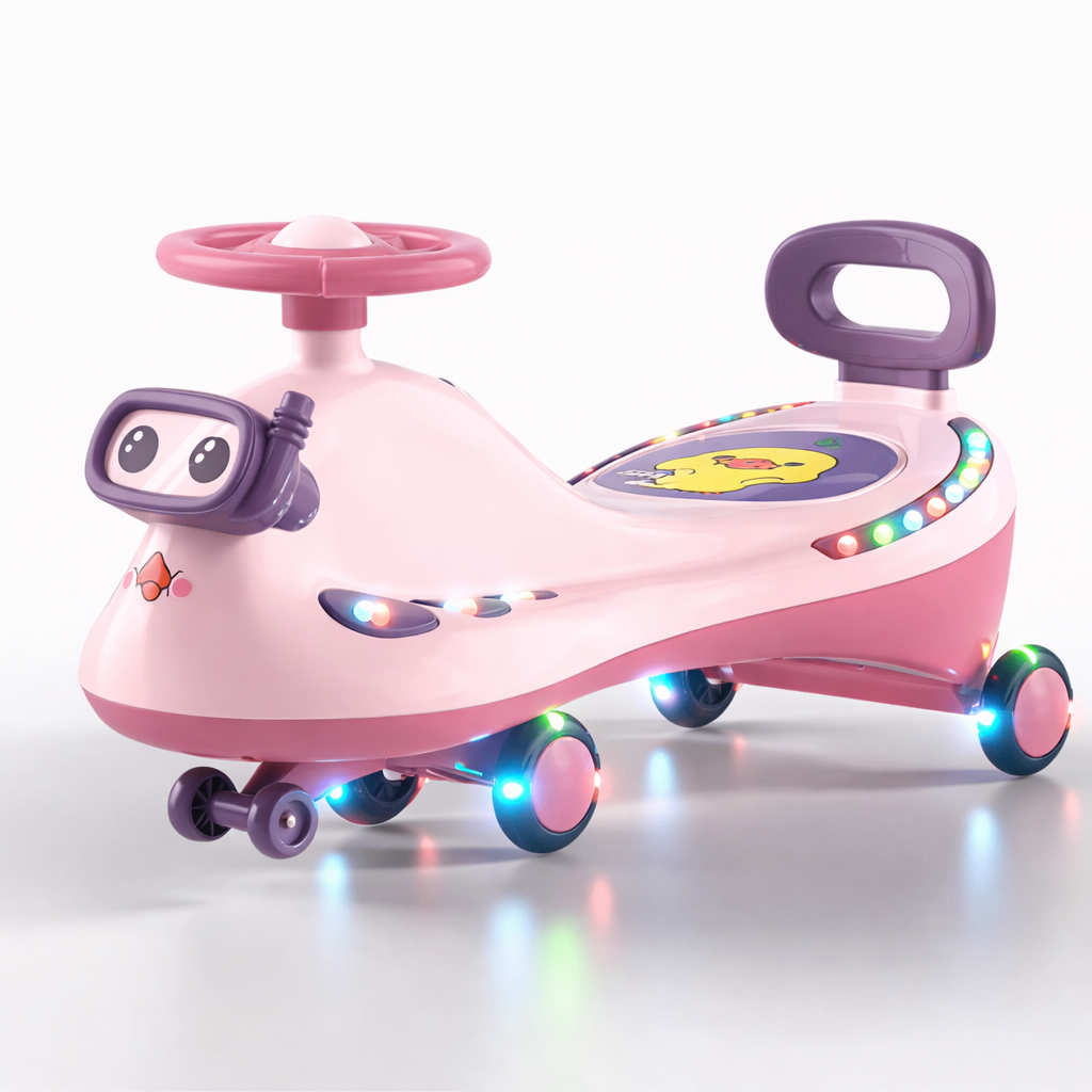 Infantes Kids Auto Ride on Pink