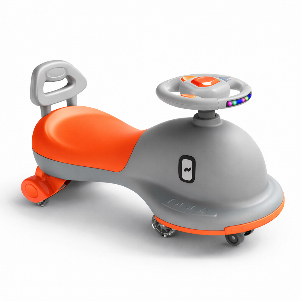 Infantes Kids Auto Ride on Grey & Orange