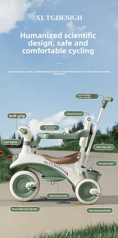Infantes Kids Tricycle Blue