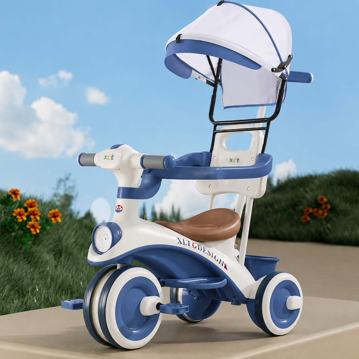 Infantes Kids Tricycle Blue