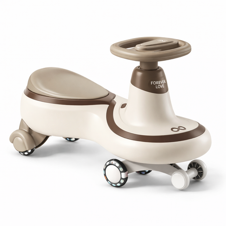 Infantes Kids Auto Ride on Beige & Brown