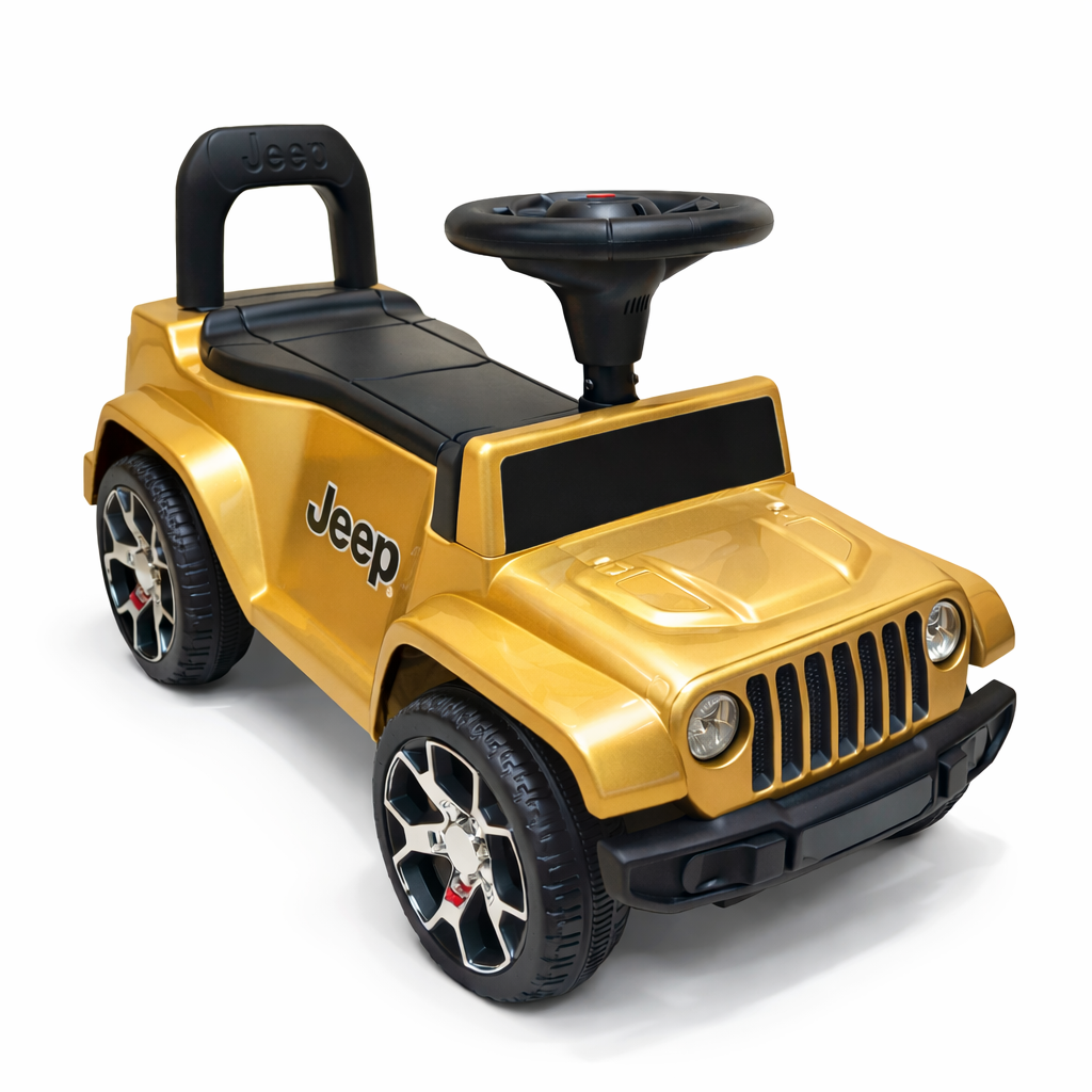Infantes Kids Ride on Push Car Golden