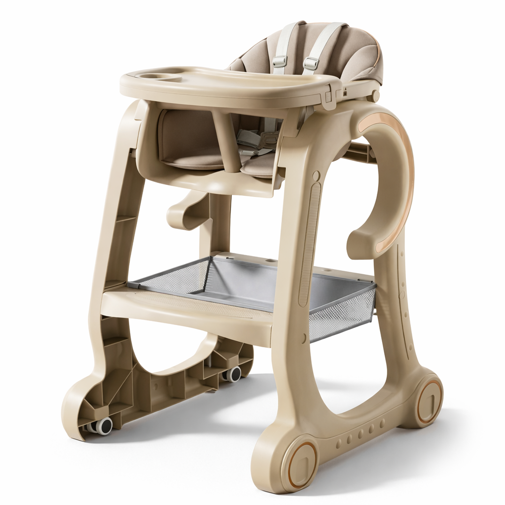 Infantes Baby Feeding Highchair Beige