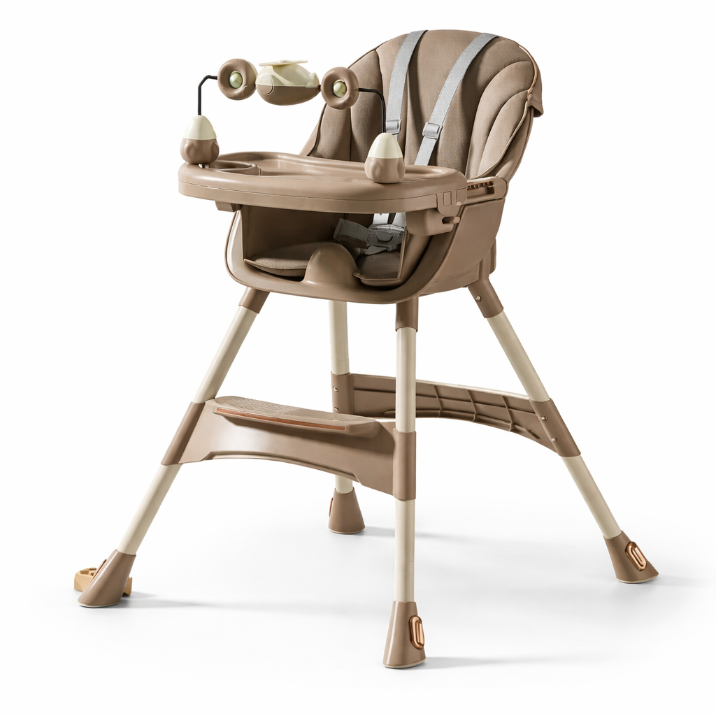 Infantes Baby Feeding Highchair Brown