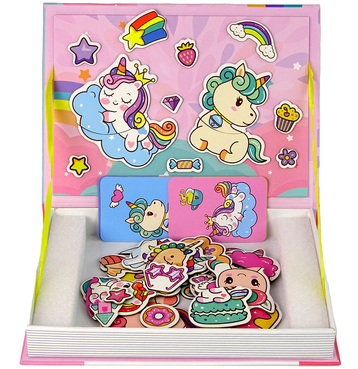 Color Day Magnetic Book Unicorn - 39 Pieces
