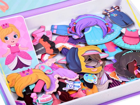 Magnetic Girl`s Custome Puzzle Book – 51 Pieces