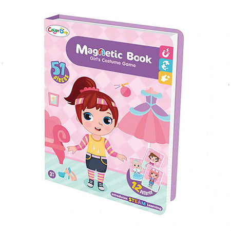 Magnetic Girl`s Custome Puzzle Book – 51 Pieces