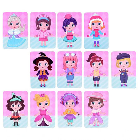 Magnetic Girl`s Custome Puzzle Book – 51 Pieces