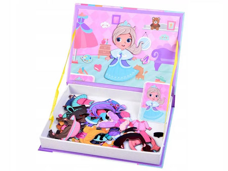 Magnetic Girl`s Custome Puzzle Book – 51 Pieces
