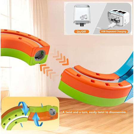Magnetic Train Puzzle Track Set 32 Pieces