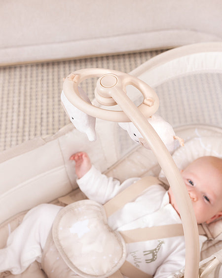 Mastela 4In1 Deluxe Multi Functional Bassinet Beige - 9855