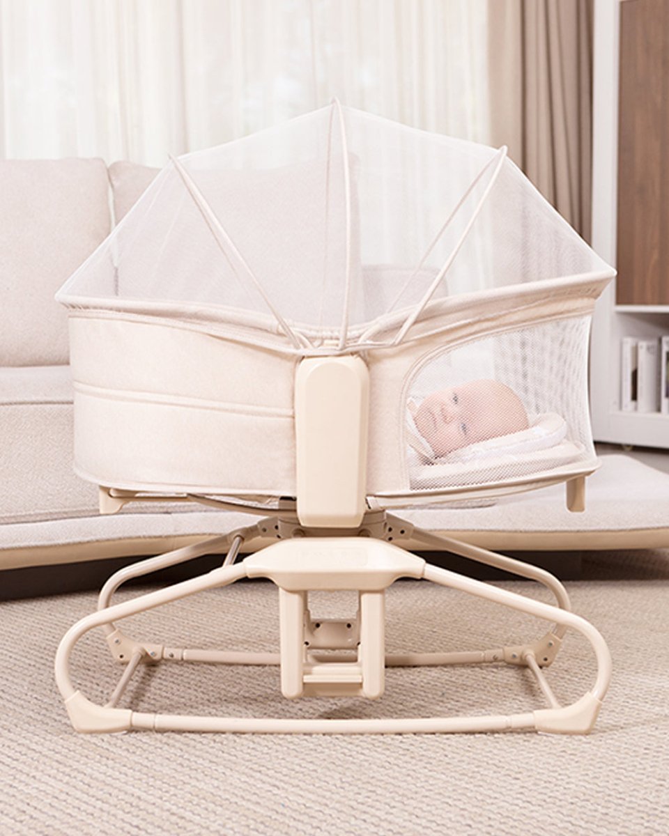 Mastela 4In1 Deluxe Multi Functional Bassinet Beige - 9855