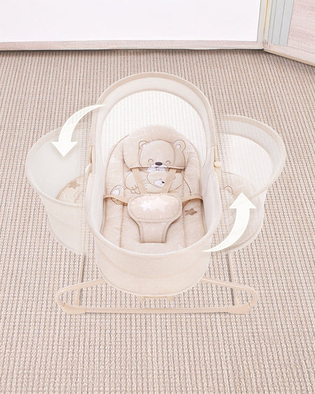Mastela 4In1 Deluxe Multi Functional Bassinet Beige - 9855