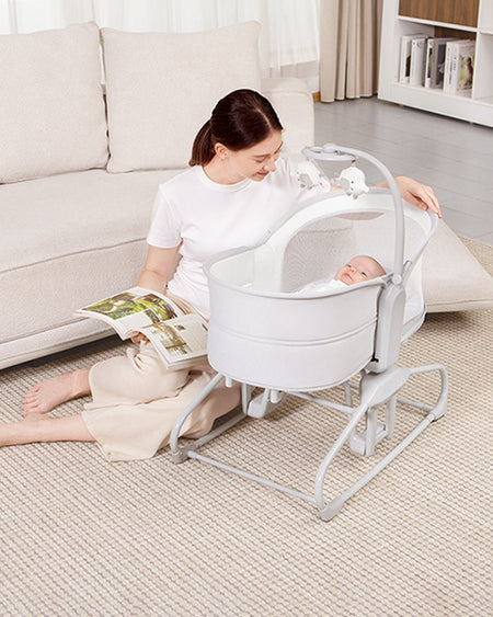 Mastela 4In1 Deluxe Multi Functional Bassinet White - 9877