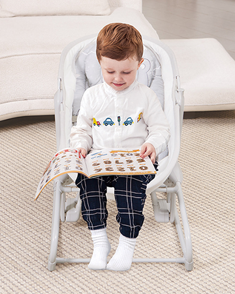 Mastela 4In1 Deluxe Multi Functional Bassinet White - 9877