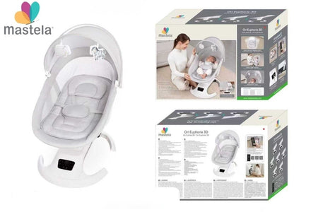 Mastela Ori Euphoria 3D Swing & Bassinet - Light grey