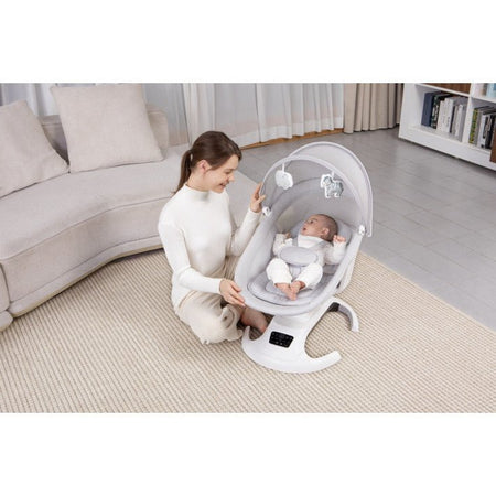 Mastela Ori Euphoria 3D Swing & Bassinet - Light grey