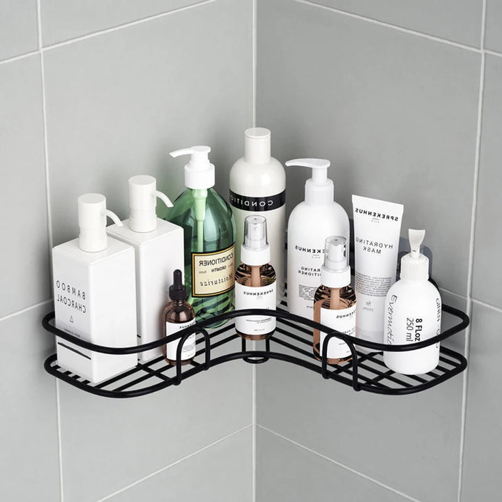 Self-Adhesive Bathroom Corner Rack – Bathroom Corner Shelf image 3