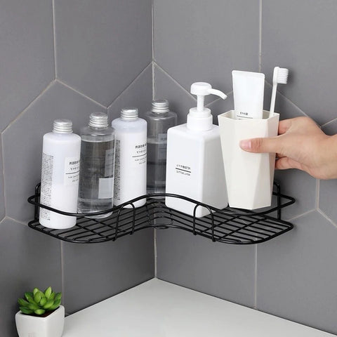 Self-Adhesive Bathroom Corner Rack – Bathroom Corner Shelf main image