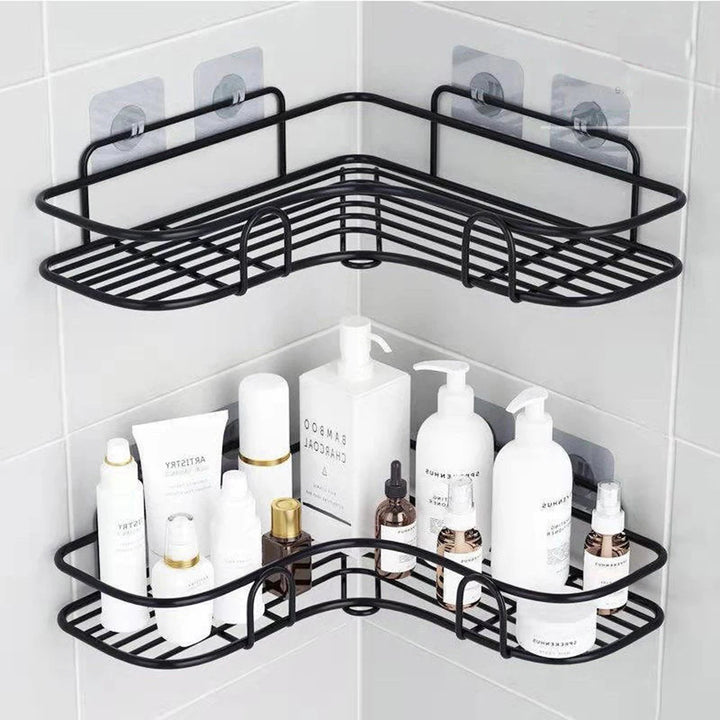 Self-Adhesive Bathroom Corner Rack – Bathroom Corner Shelf image 2