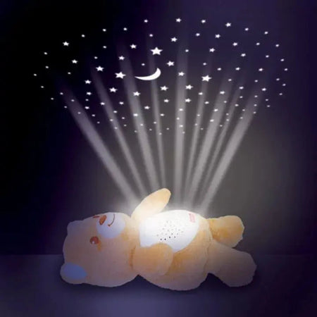 Multi-Effects Musical Starry Light Projection Bear