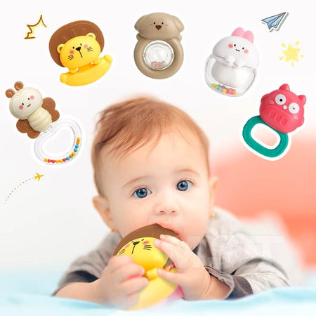 Musical Crib/Cot Mobile with Remote And Projector Pink