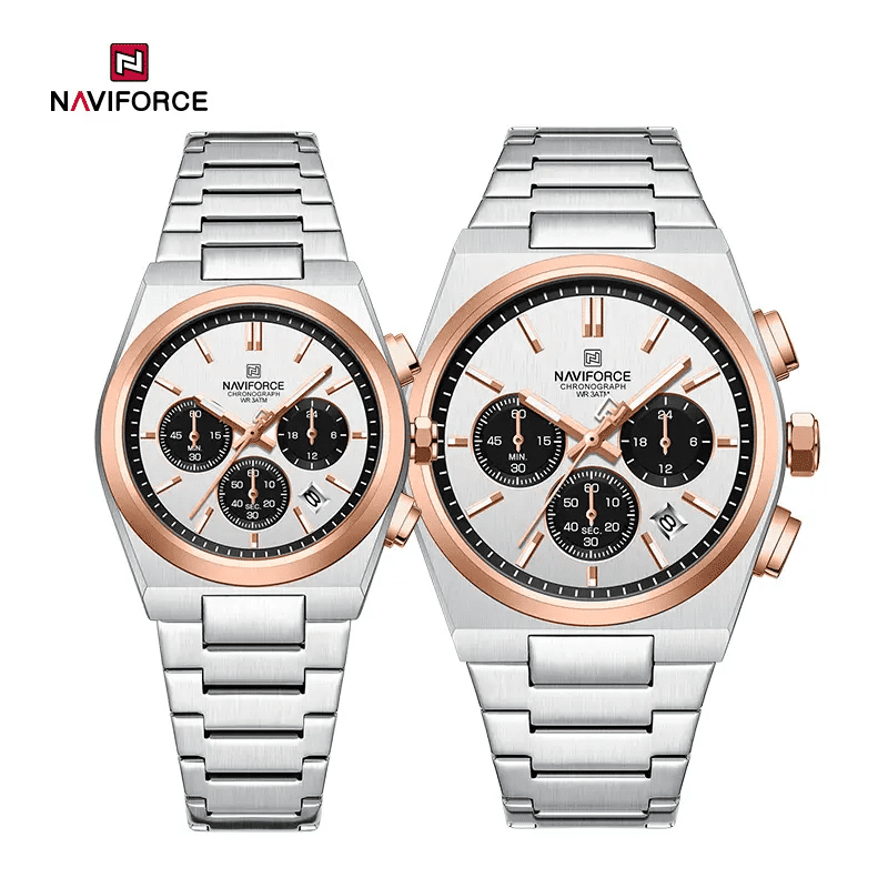 Naviforce NF8048 Bond Chrono For Couples main image