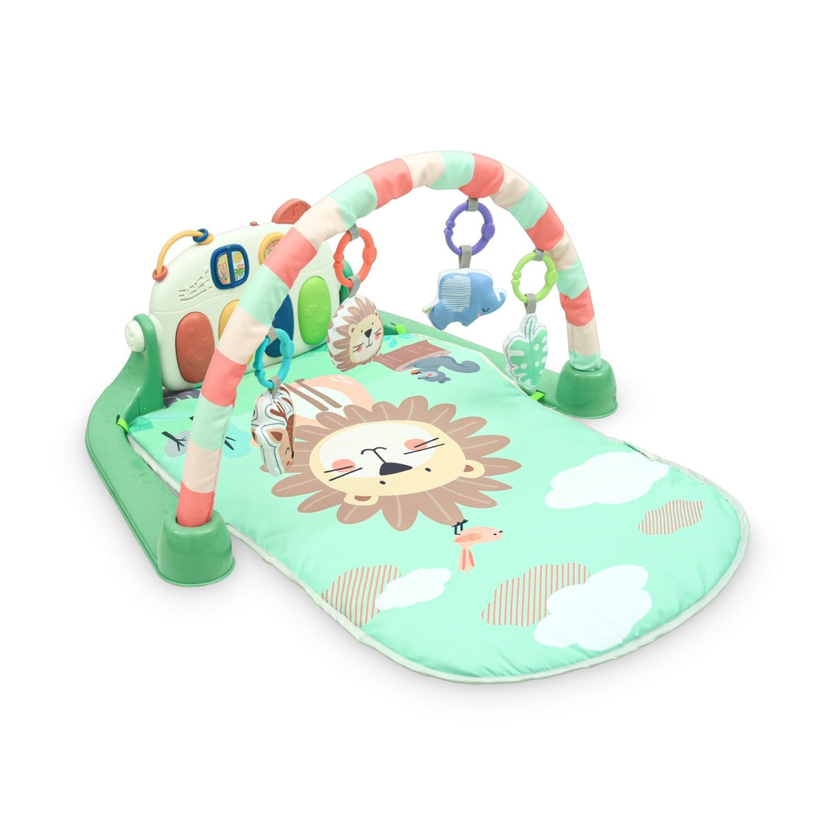 Tinnies Baby Piano Play Gym & Activity Mat Green (0–36 Months) T714