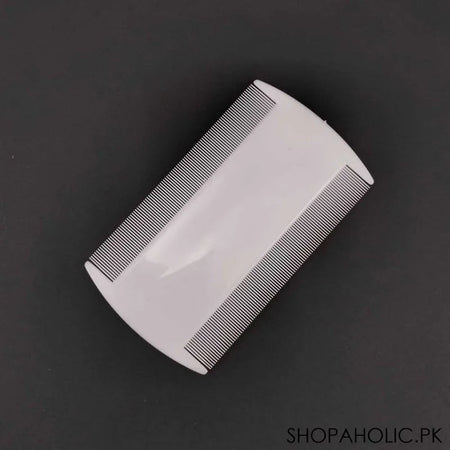 (Pack of 12) Double Sided Anti Lice Comb - White 