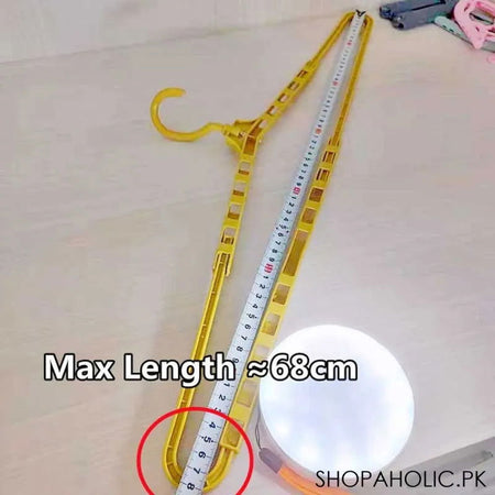 (Pack of 2) 360 Degree Rotatable Adjustable Clothes Hangers 