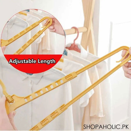 (Pack of 2) 360 Degree Rotatable Adjustable Clothes Hangers 