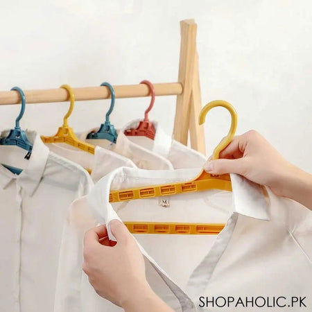 (Pack of 2) 360 Degree Rotatable Adjustable Clothes Hangers 