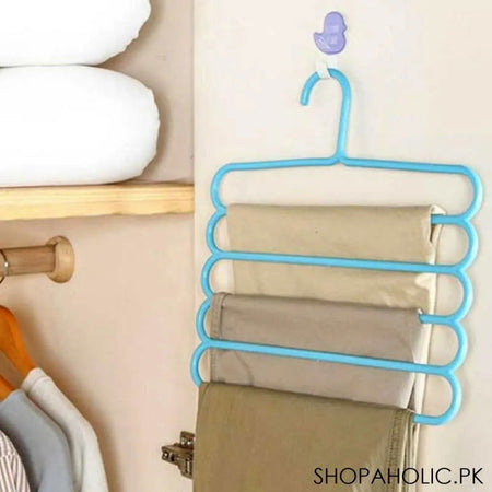 (Pack of 2) 5 Layer Multifunctional Hangers 