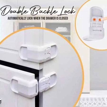 (Pack of 2) Baby Safety Drawer Lock Anti 