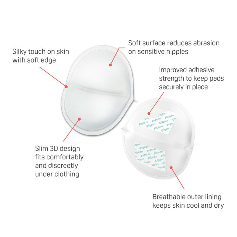 Pigeon Breast Pads Comfy Feel Pk-30 - Q79252