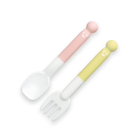 Pigeon Self-Wean Spoon &amp; Fork Set-D79684