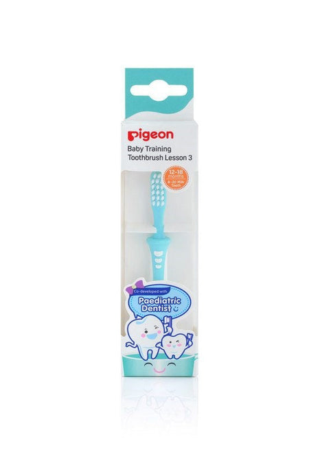 Pigeon Training Toothbrush Lesson 3 Green-K78342-1