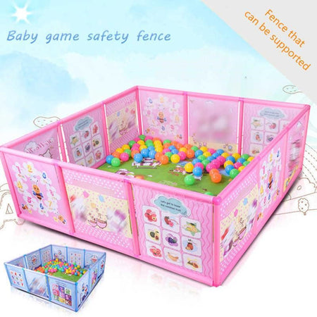 Portable Open Tent Play House Soft Material Play Fence