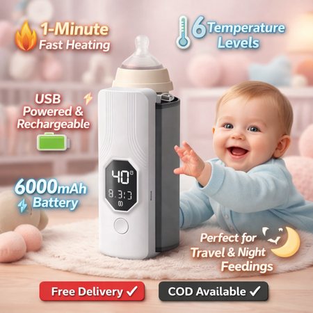 Portable Rechargeable Baby Feeder Warmer