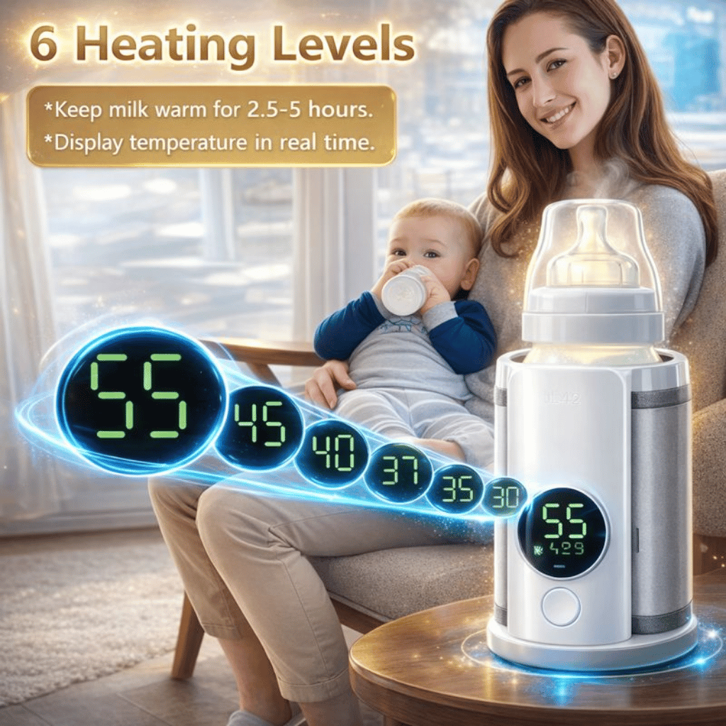 Portable Rechargeable Baby Feeder Warmer