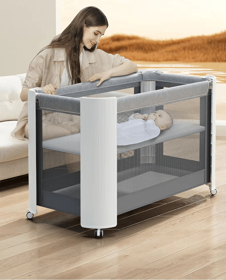 Portable Foldable Bassinets Cradles Bassinet Sleeping Bed