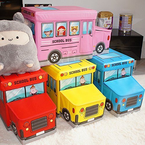 Bus Shape Storage Box (Blue) – Police Van